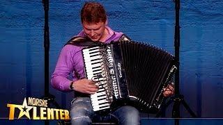 JAAK IS AN ACCORDIAN ONE-MAN-ORCHESTRA! | NORWAY GOT TALENT