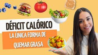 Déficit calórico EXPLICADO | Rol del ejercicio | Pierde grasa