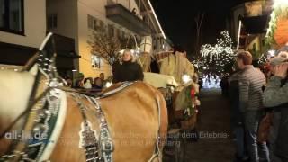 Eindrücke vom Märchenumzug auf dem Erlebnis-Weihnachtsmarkt in Bad Hindelang