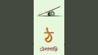 Bangla Alphabet (বাংলা বর্ণমালা) ব্যঞ্জনবর্ণ-ক খ  Bangla Bornomala banjonborno v.6