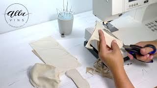 Sewing body parts. Tilda doll tutorial step by step. Lesson 1