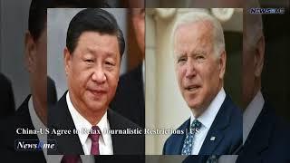 China-US agree to relax journalistic restrictions | US News | NewsRme