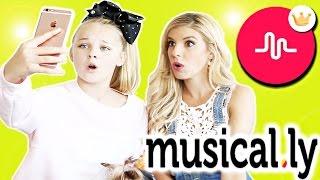 Trying Musical.ly Transitions w/ JoJo Siwa!