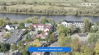 tv.nsk.pl [park, wał i rzeka Narew] Park Miejski im. Józefa Wybickiego Nowy Dwór Mazowiecki 2023-10