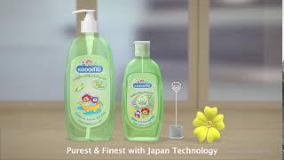 KODOMO BABY HAIR & BODY WASH 6 Sec Arabic Nana Story