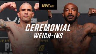 UFC 307: Ceremonial Weigh-In