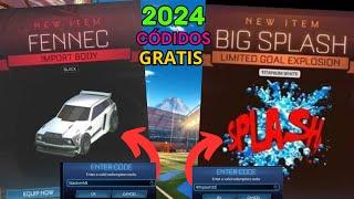 *2024* TODOS CÓDIGOS E BUGS QUE FUNCIONAM NO ROCKET LEAGUE ATUALMENTE!