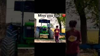 Over confidence new song miss you nishu deswal old Tractor stunt video accsident very sed️ short