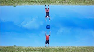 Mirror-chase ep. 1 - "Tossing a ball with a catch"
