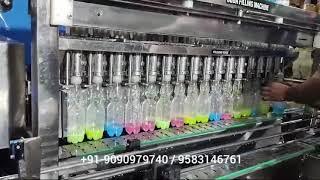 Fully Automatic 40BPM Goli Soda PET Bottle Washing Filling Capping Machine Goti Soda Filling Machine