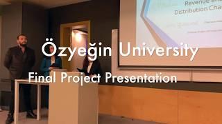 Ozyeğin University Student Project Finals After 1 Month with Hotel Linkage Team