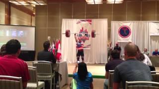 Robert Arroyo completes masters record lift