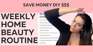 Easy Weekly Beauty Routine - Hair, Skin & Nails!