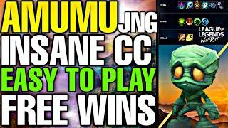 AMUMU WILD RIFT GAMEPLAY | BUILD + MASTERIES | TUTORIAL ON SPELLS & COMBOS | HOW TO AMUMU AP JNG |