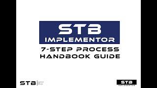 STB Implementor 7-Step Process Handbook Guide - Overview