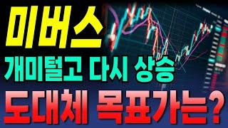 [미버스 코인] 개미털고 다시 상승!! 도대체 목표가는?!  #미버스코인전망 #미버스코인목표가 #미버스코인호재