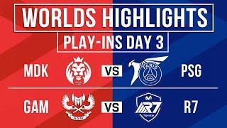 Worlds Highlights ALL GAMES Day 3 | Worlds Play-In Stage 2024