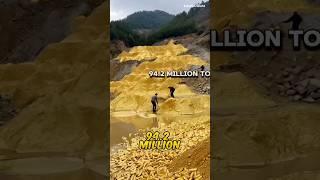 Biggest Gold Mining Volcano in The World  !!!