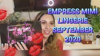 Empress Mimi Lingerie Unboxing September 2020