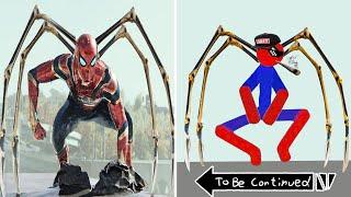 Stickman Dismounting Funny Moments #10 | Spider Man Fails | Viral Stick