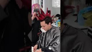 How HAWK from COBRA KAI hair is done