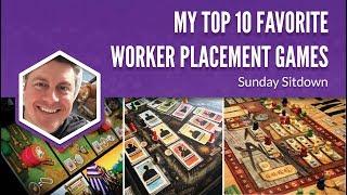 My Top 10 Favorite Worker Placement Games (Sunday Sitdown)