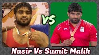 Bharat Kesari Title Match- Nasir pahalwan Vs Sumit Malik - Guru Hanuman Dangal 2019