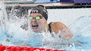 Team USA's Olivia Chambers crushes 400 freestyle field for first Paralympic gold medal | NBC Sports