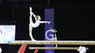 Daria Belousova Beam Routine, Russia - Podium Training, 2017 International Gymnix