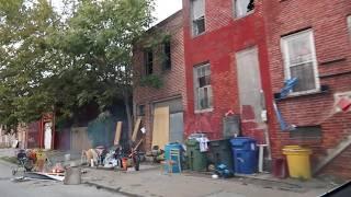 BALTIMORE'S TERRIFYING AND SCARY LOOKING SLUMS / UNREAL