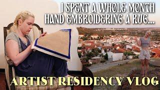My First Artist Residency! Week One in Arraiolos, Portugal