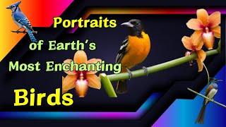 Avian Elegance: Portraits of Earth’s Most Enchanting Birds. #ExoticBirds#NatureLovers#WildlifeArt#