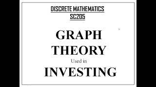 Risk assessment using Graph Theory