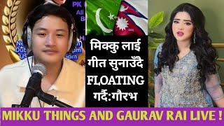 Mikku things and Gaurav rai live | gaurav rai guitar lesson, sajja chaulagain live !