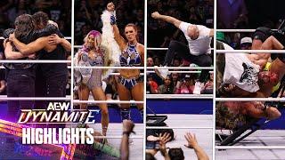 Highlights from Dynamite! | 10/23/24 AEW Dynamite