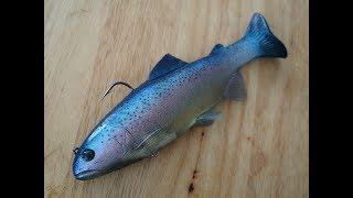 Swim Test: Huddleston Deluxe 8" Huddleston Swimbait