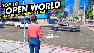 Top 10 Best Open World Roleplaying Games for Android & iOS 2024 | Free Roam