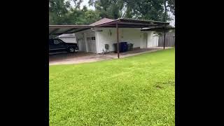 New carport with awning and attached patio cover