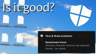 Can Windows Defender protect your computer against malware?