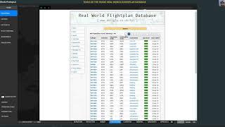 TOOLS OF THE TRADE: REAL WORLD FLIGHTPLAN DATABASE (ENGLISH)