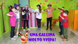 Gioco musicale super divertente per bambini di tutte le età - "Una gallina molto vispa"