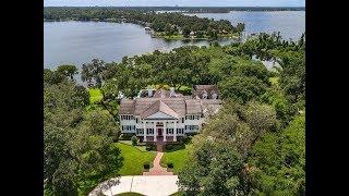 Luxury Custom Estate overlooking the Butler Chain of Lakes in Windermere Florida