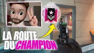 LA NOUVELLE ROUTE DU CHAMPION EN FACECAM C'EST LA GAME DU CHAMPION ! RAINBOW SIX SIEGE