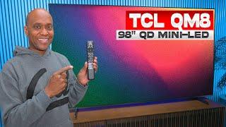 TCL QM8 98" TV Review with Bonus Footage (in HDR)