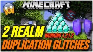 Minecraft 2 WORKING DUPLICATION GLITCHES ! 1.21.2 (works in Realms!)