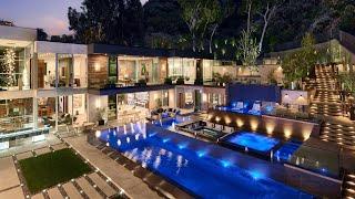 For $35,680,000! 2023 World Class Mansion in Los Angeles with 18,500 SF of entertaining living space