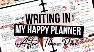 Plan The Week With Me | How I Use My Happy Planner| After The Pen | February 2024