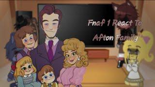 ~. Fnaf 1 react to Afton Family .~// Gacha Club// No Ship 