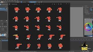 Krita Tips: Spritesheet Exporter