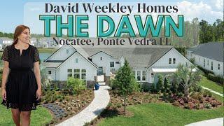 Tour the David Weekley Homes The Dawn Model in Nocatee, FL | Beautiful New Construction Home